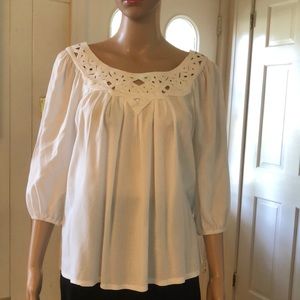 White Sophie Max top S